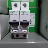 Schneider MCB ACTI 9 ACTI9 IC60N 1P 25A 25 a 6kA A9F74125