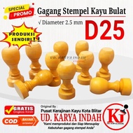 D25 stamp handle