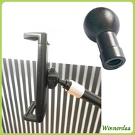 WINN Aluminum 13 17 15 20 25mm  Head Adapter to 1 4inch Mount Motorcycle Phone