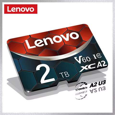 Lenovo 2TB High Speed Memory Card 1TB 512GB 256GB Class 10 Micro TF SD Card 1TB SD Memory Card For N