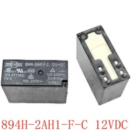 100% 5PCS/lot New Relay 894H-2AH2-F-C 12V 894H-2AH1-F-C 12VDC 894H 2AH2 F C 12VDC 894H D