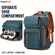 30L Travel Backpack 16 Inch Laptop Cabin Size Water-Resistant Backpack with Shoe Compartment 旅行背包Beg
