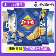 「Poppi food」 Smiths Smith Sweet Potato Chips, Crispy Wave Salt Vinegar, Original Australian Direct M