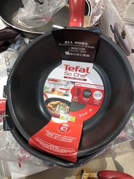 Tefal so chef non stick deep frying pan 24cm 特福易潔深煎鍋24cm