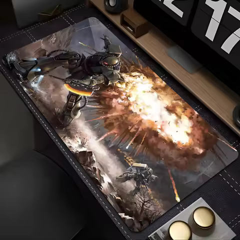 Large Mouse Pad Mechanical Warrior G-gundam Z-zaku II 90x40cm Office Desk Mats Gaming Accessories Mo