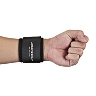 JOEREX - 1件裝 黑色 護腕帶/運動健身防護/防扭傷手腕關節/健身保護套/通用尺碼