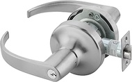 Yale PB 4708LN 626 Door Lever Lockset, Cylinder Lock, Classroom Lock