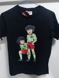 全新 足球小將 隊長小翼 立花兄弟 TEE TSHIRT T-SHIRT 短袖 衫 黑色 戴志偉 大空翼 日本 漫畫 動畫 足球 FOOTBALL SOCCER 非 波衫 球衣 