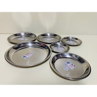 Stainless Steel Round Plate 304 Dinner 304 Dish