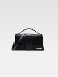 [100% real] JACQUEMUS Le Bambino leather tote bag black
