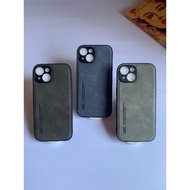 [LEATHER CASE] Iphone 15 Case | Sheepskin Texture Case | Iphone15 Casing | Iphone15 Premium Casing |