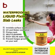 [MY STOCK] Water-Based Waterproof Transparent Sealant 1L |  Fixing Slab Leaks and crack wall