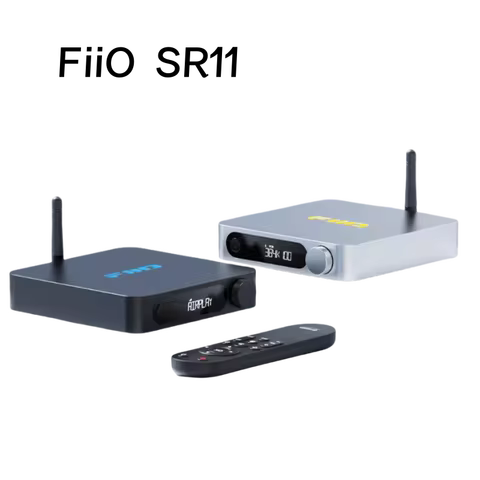 FiiO SR11 Streameing Music Receiver Support AirPlay Roon Ready 2.4G-5G daul band WiFi Hi-Res Audio P