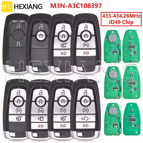 HE M3N-A3C108397 ID49 Chip 433-434.2MHz Car Remote Key 164-R834 For Ford Expedition Explorer Mustang