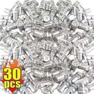 Throttle Cable Stop Bolt Off-road Motorcycle Throttle Cable Snap Head with Wire Rope Fixing Clip Bik