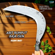Arit Pengaritan rumput baja isen full tembus Wonosobo asli HISR Super tajam berkualitas tinggi