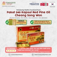 Red Pine Oil Korea Cheong Song Won Korea (240 Caps, 100% Original)