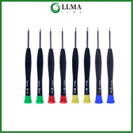 【LLMA】8pcs Precision Torx Cross Screwdriver Set Repairing Tool T3 T4 T5 PH000 SL1.5❀