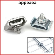 APPEAEA 10pcs Grid Connectors, Sturdy Clamps Metal Grid Wall Clamps, Home Improvement DIY Wall Grid 
