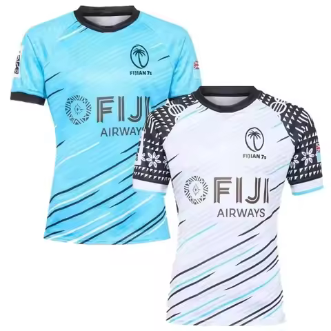 3D Printed T-shirt Fiji Rugby Andrea 7s T-shirt Short-sleeved Outdoor Sports Quick-drying T-shirt Me