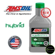 AMSOIL 100% Synthetic Hybrid Motor Oil 0W8/0W16/0W20 (1 Quart) 946ml