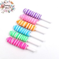 Lollipop Clay - lollipop candy resin - scrapbook decoration - lollipop resin