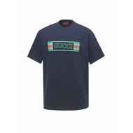 2026 Gucci Uniseks Bercetak T-Shirt Leher Krew T-Shirt Komuter T-Shirt Bergaya T-Shirt Baharu 100% K