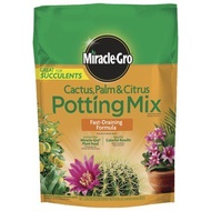 Miracle-Gro Cactus, Palm & Citrus Potting Mix 8quarts