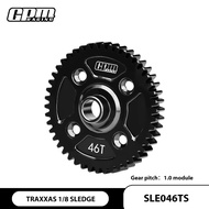 GPM Carbon Steel Spur Gear 46T/M1.0 For TRAXXAS 1/8 Sledge 9651