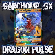 KARTU POKEMON TCG HOLOGRAM ENGLISH VERSION (GX) - GARCHOMP DRAGON PULSE