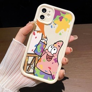 Pro Camera Case For Vivo Y75 5G Y75 4G Y78 Y78 Plus Y7s Y81 Y81i Y85 Y89 Silicone Cartoon Patrick St