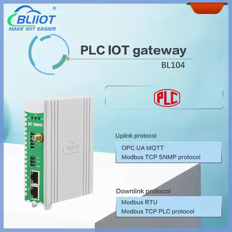 Industrial PLC Gateway S7-200/1200/1500 to MQTT OPC UA Modbus Converter
