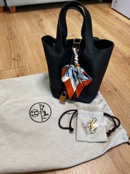 Hermes Picotin 18 黑金