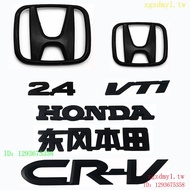 VF2H 67QB RCAA Suitable for Black 12-16 CRV Car Logo HONDA Logo Front Rear Logo 2.4 Displacement Log
