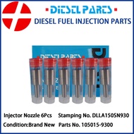 6pcs Diesel Fuel Injector Nozzle 105015-9300 DLLA150SN930 for MITSUBISHI Fuso 6D16T ME076787**&&
