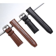 GARMIN/SAMSUNG/TICWATCH/HUAWEI/SUUNTO/POLAR/COROS leather quick release watch strap replacement 代用真皮快拆錶帶 (18mm/20mm/22mm)