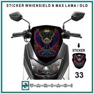 OLD N MAX VISOR STICKER - OLD VARIATION 33 - 40 VARIATION 33