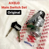 100% ORIGINAL SUZUKI AXELO MAIN SWITCH SET 0 37100B10J01N000 SUIS SUIZ KEY KUNCI LOCK AXELO 125 AXEL