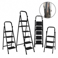 Malaysia Folding Stairs Ladder Household Indoor Herringbone Thickened Pedal Steel Pipe Telescopic Ta