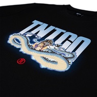 Kaos TNTCO Print 100%Cotton Men DISTRO Tshirt Kaido Dragon Tee UNISEX Loose Baju Tshirt S-5XL COD