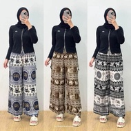 ELEPHANT MOTIF CULOT PANTS LATEST PREMIUM RAYON JUMBOWanita Elephant Pants