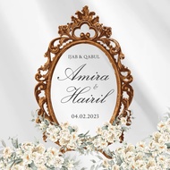 HEBAHAN IJAB QABUL BERTEMAKAN MIRROR VINTAGE