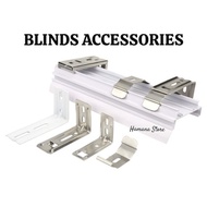 Zebra Blinds Bracket Braket Bidai Zebra Part Replacement Wall bracket Alat ganti bidai Sparepart Bli