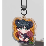 Jujutsu Kaisen Flower Keychain - Toji