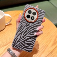 Zebra Pattern Built-in Ring Red Lens Raised Protect Case For OnePlus 13S 13T 13R OnePlus 13 OnePlus 