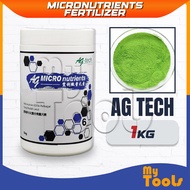 Mytools AG Tech 1kg Micronutrient EDTA (Chelated Trace Elements) Fertilizer Baja AB Sayur Buah Ferti