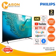 Philips 43" 4K UHD Smart LED TV 43PUT7129/68