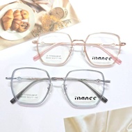 PAKPAO-88009 B-Titanium + TR90 Eyeglass Frames For Cutting Prescription Lenses