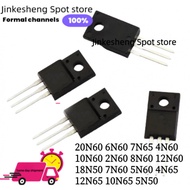 10PCS TO-220F 20N60 6N60 7N65 4N60 10N60 2N60 8N60 12N60 18N50 7N60 5N60 4N65 12N65 10N65 5N50 Trans