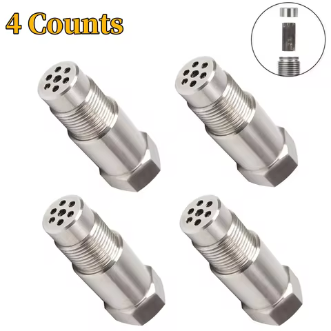 O2 Sensor Adapter, Oxygen Sensor Filter Adapter, M18x1.5 Exhaust Gas Sensor Adapter, Stainless Steel